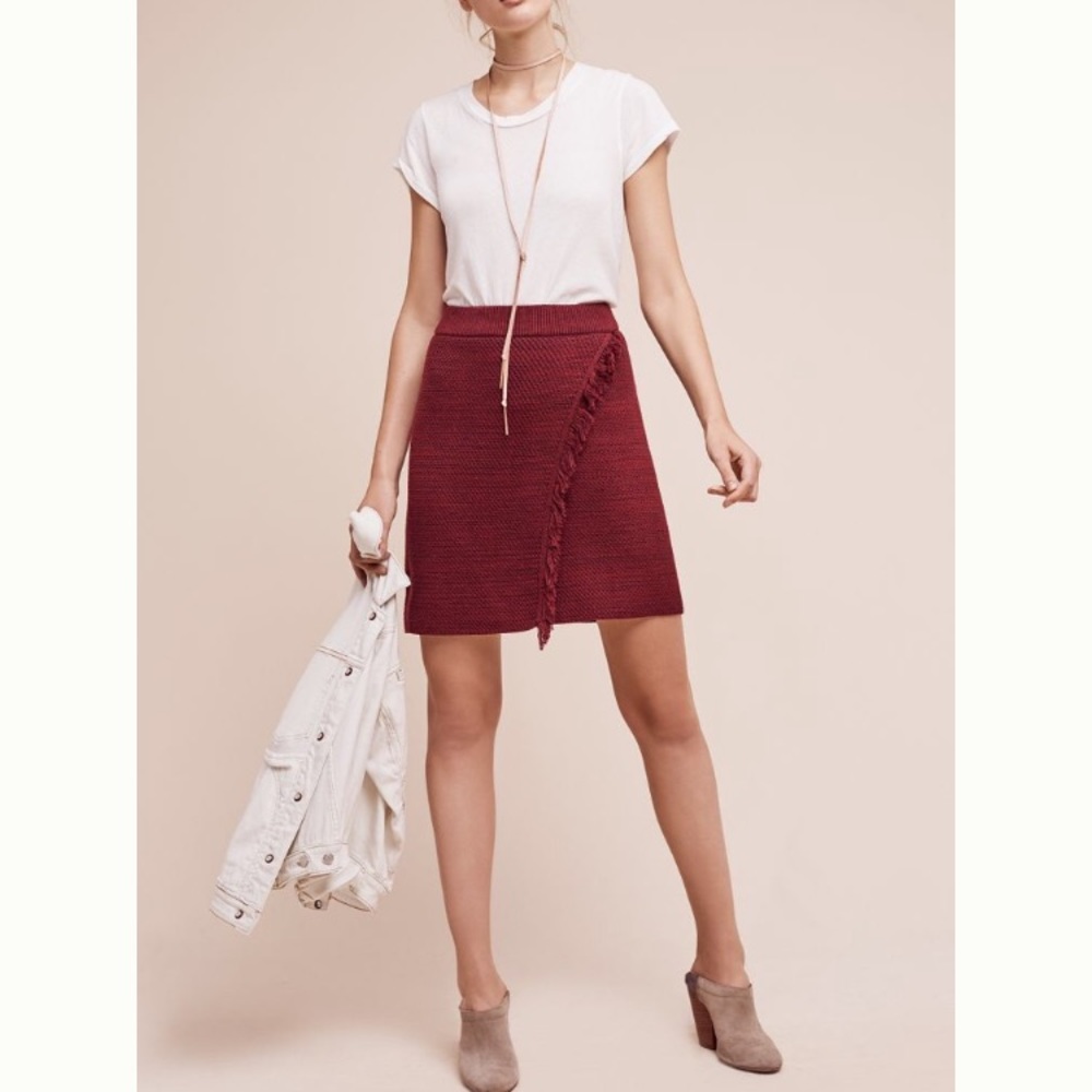 Brand new fringed skirt